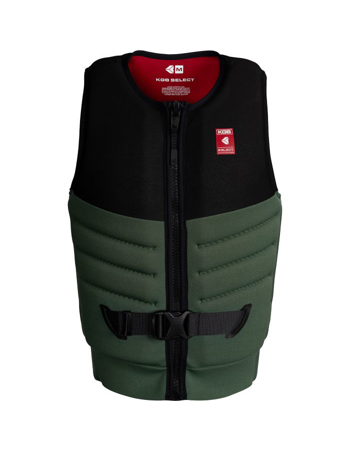 KGB Select Mens Vest OLIVE GREEN M