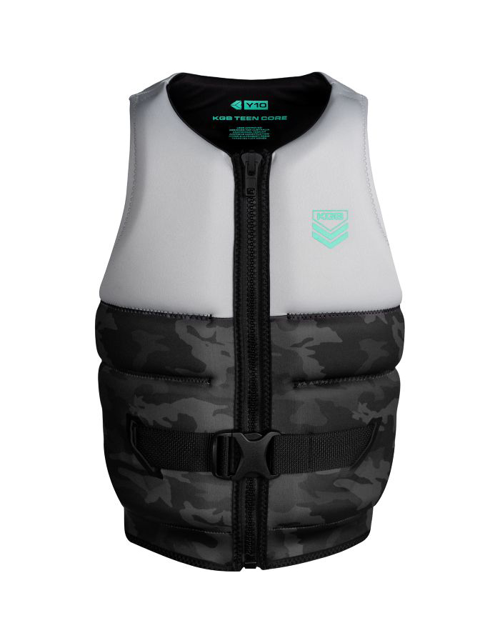 2027 KGB TEEN CORE VEST SILVER Y8