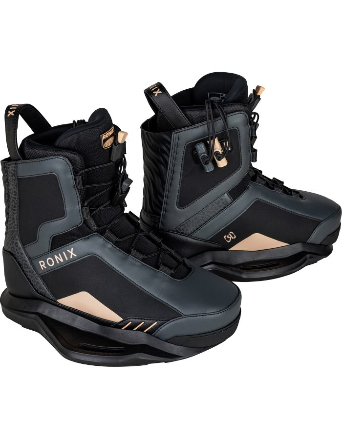 2027 RISE BOOT BLACK CHEETAH / APRICOT 6