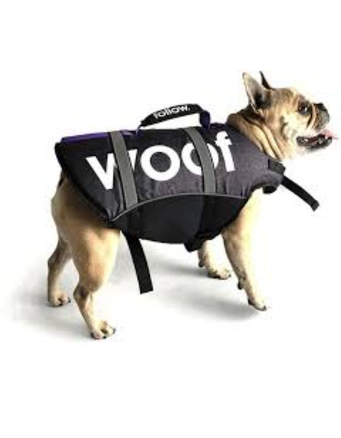 Follow Dog Floating Aid Black (L)