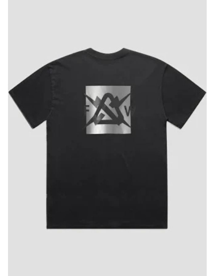 Double Mens Tee Black L