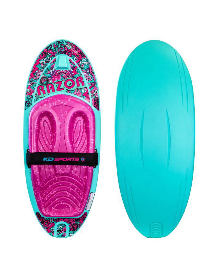 Razor Kneeboard - Teal/Pink