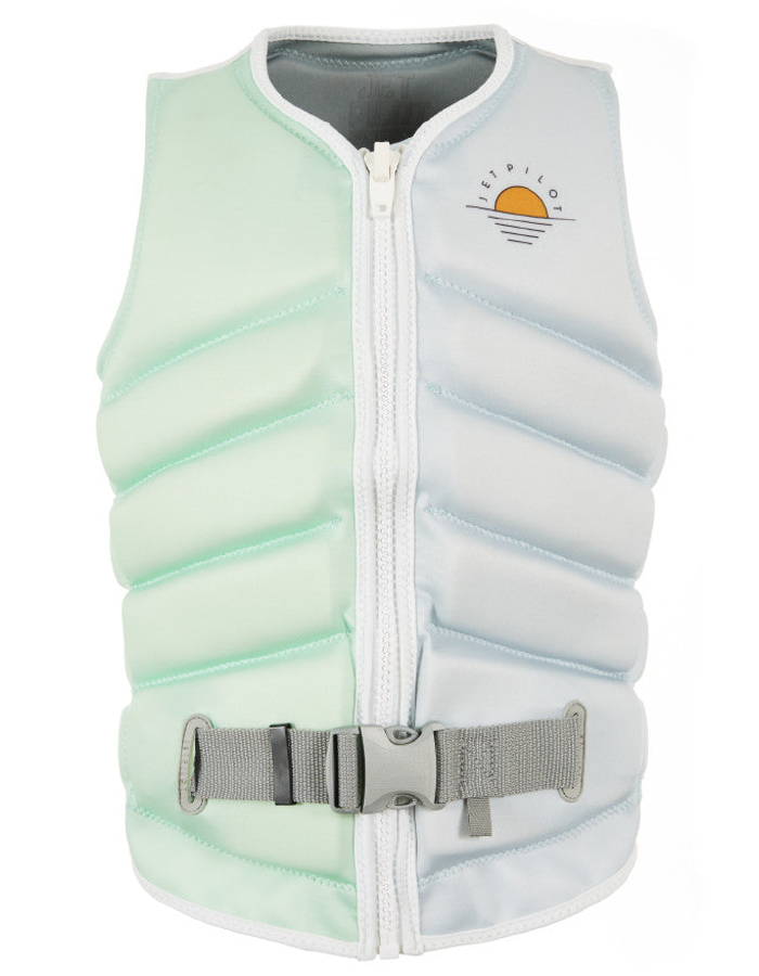 Pacer X1 Ladies Vest Mint/Blue 6